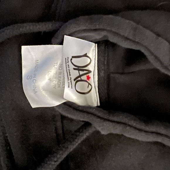DEFY All Odds Camo black sweatshirt size small - Picture 3 of 4